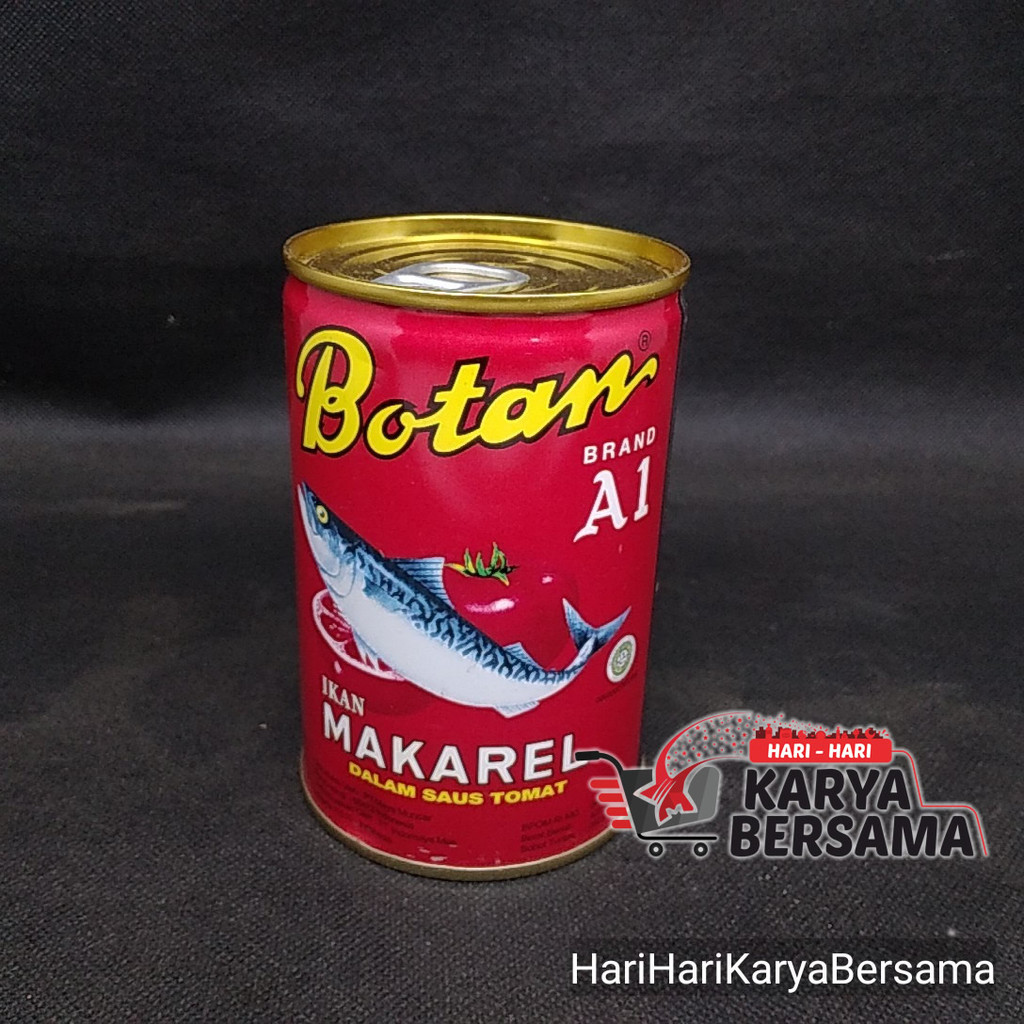 

MAKANAN RINGAN BOTAN MAKAREL IN TOMATO SAUCE 425GR
