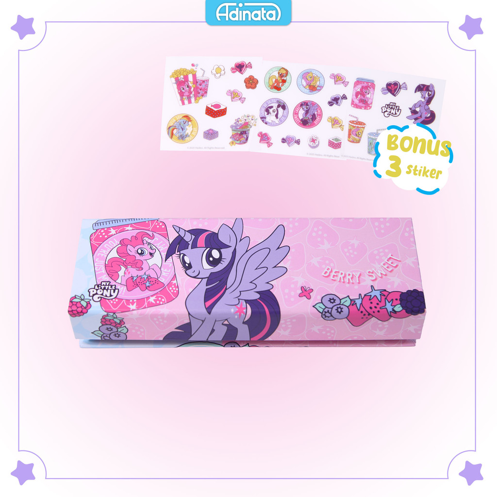 

MY LITTLE PONY PAPER PEN CASE 2529-1604 - ADINATA / TEMPAT PENSIL / DIY