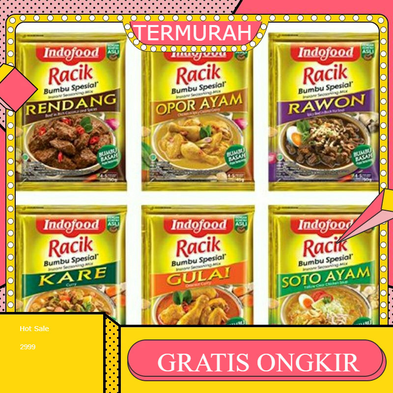 

indofood RACIK BUMBU BASAH (PER SASET)