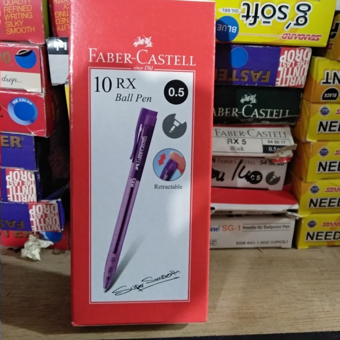 

Bolpoint faber castell 0,5 hitam