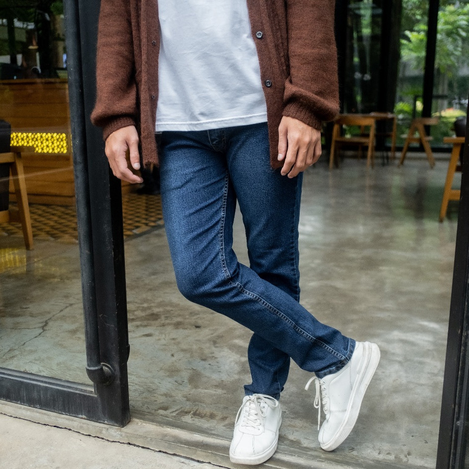 Celana Jeans Panjang Pria Premium - Jeans Long Pants Slimfit