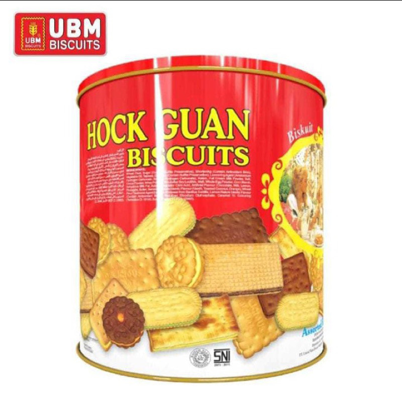 

Biskuit Assorted Kaleng Hock Guan UBM 650 gram