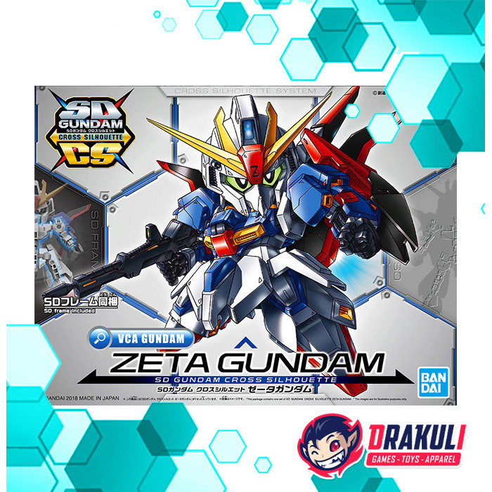 Drakuli HQ BANDAI Plamo SD Cross Silhouette - Zeta Gundam 05