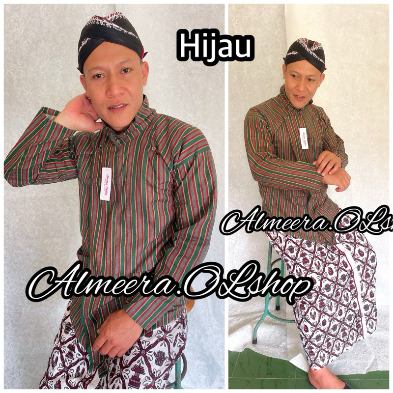 LURIK surjan lurik bahan katun original