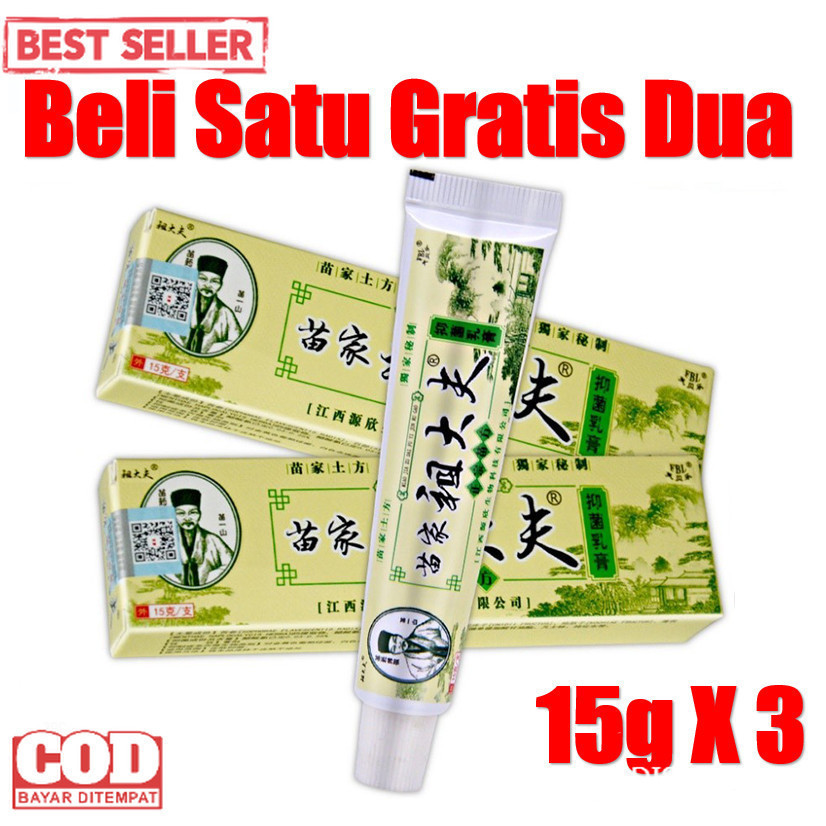 ABH Grosir - SUPER HEMAT 3 Pcs - SALEP KULIT ZUDAIFU obat Segala Penyakit Kulit Akibat Jamur