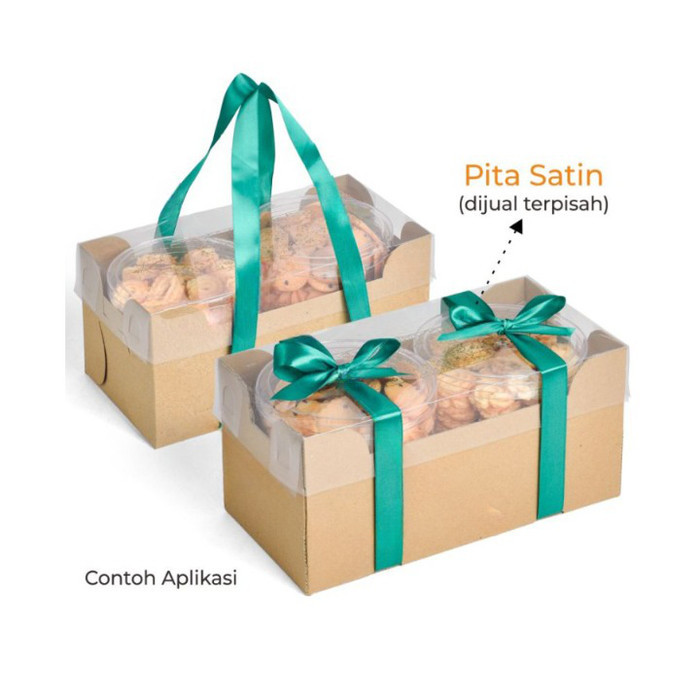 

TP Box 4 Toples 500gr Kotak Kue Kering Kardus Kemasan Hampers Packaging - Mika Polos
