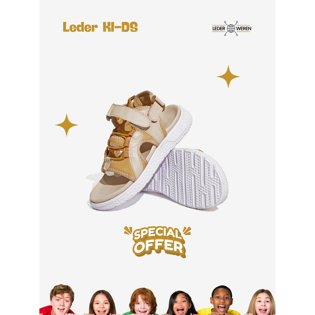 Lederweren - Leder Kids Arcana - Sandal Anak