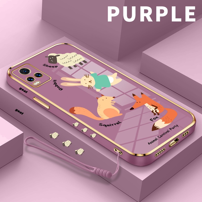 SOMYEE For Vivo Case For Vivo V20 2020 2021 V20 SE Y70 2020 V21 4G 5G V21S V23 5G S12 V23E 4G 5G Y75