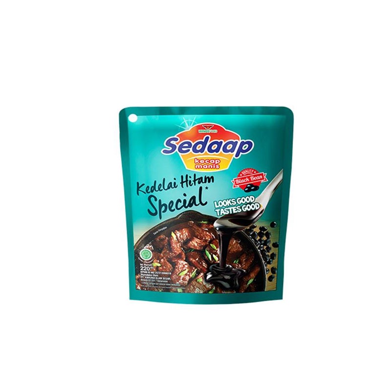 

Sedaap Kecap Manis Kedelai Hitam Spesial 220ml