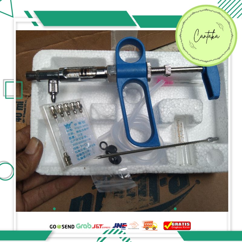 Promo Alat suntik ayam otomatis bukan socorex medion plus jarum suntik vaksin bebek ayam petelur bro