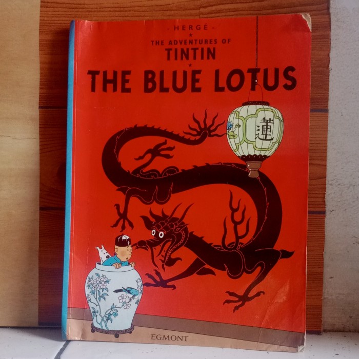 Tintin The Blue Lotus (Egmont)