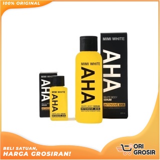 ORI Grosir  MIMI WHITE AHA BODY EXFOLIATE SERUM
