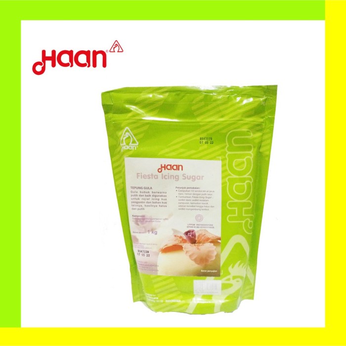 

Promo Terbaru Fiesta Icing sugar 1 kg pouch / Gula icing