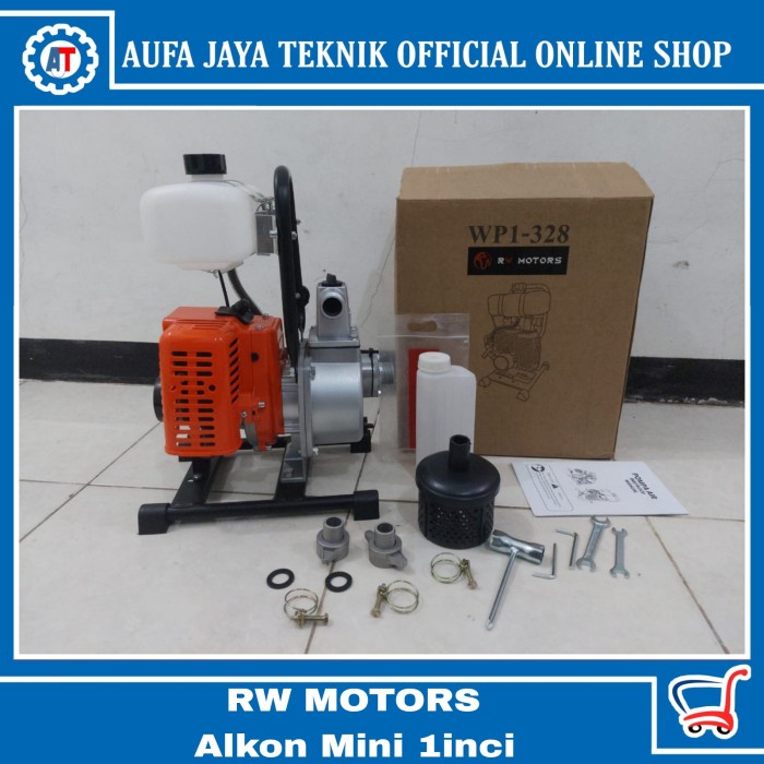 alkon pompa air 1inci/pompa sawah mini/pompa irigasi mini