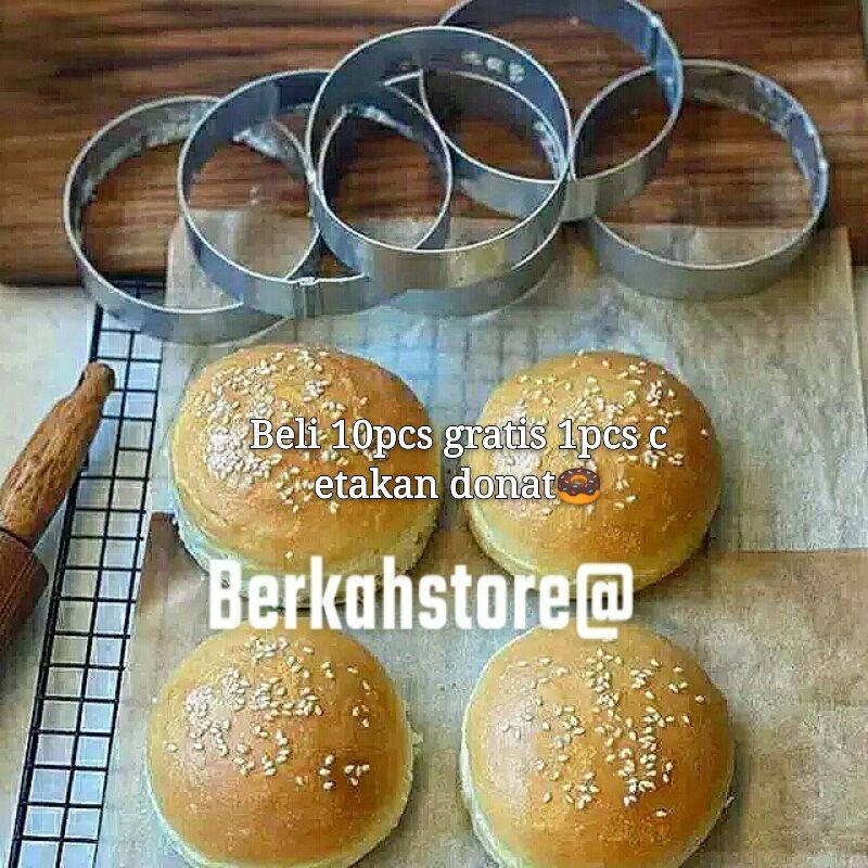 

Ring Roti Bulat/Ring oval/cutter roti/Ring Kotak per pcs Termurah