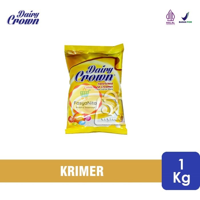 

Susu Krimer Dairy Crown Kental Manis (Pouch 1kg) - FasyAnita Mart Denpasar