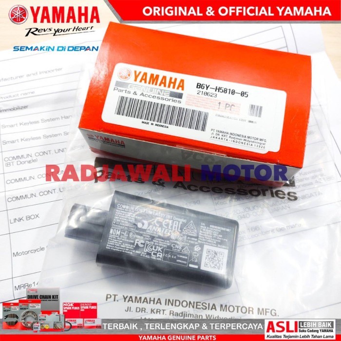 COMMUNICATION CONT UNIT CCU FAZZIO, GRAND FILANO 2023 ASLI YAMAHA GD27