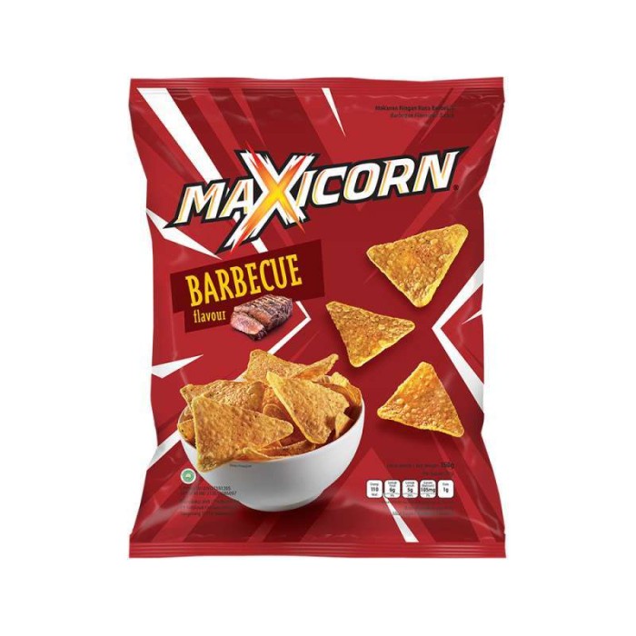 

Maxicorn Barbecue [150 gr] Camilan Instan