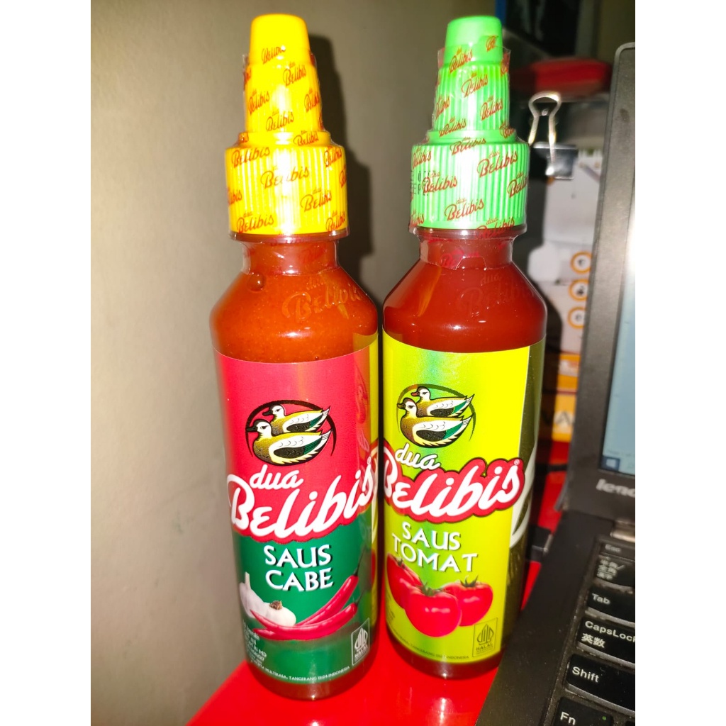

DUA BELIBIS Saus Tomat / Cabe Pet Isi 235ml