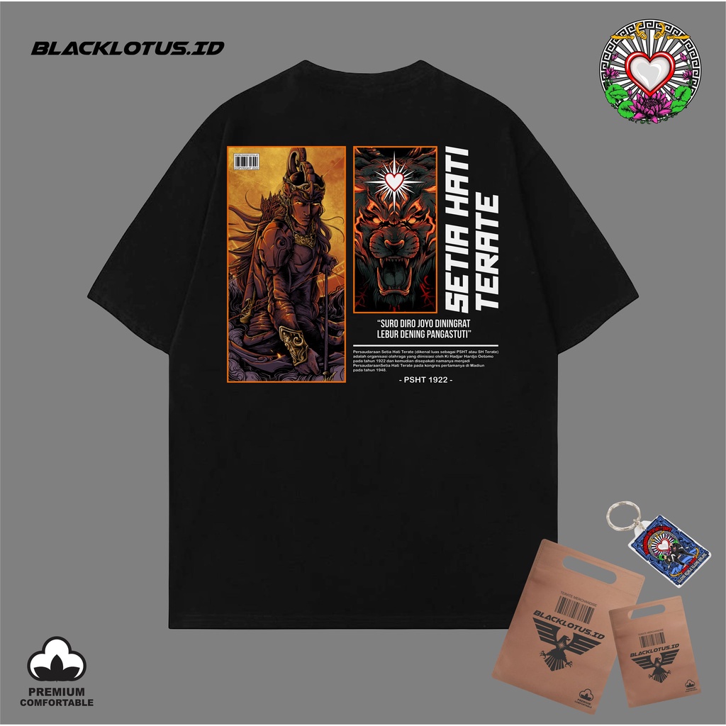 Kaos Terate ARCHER Kaos Setia Hati terate Plastisol Katun Premium Asli Kaos Raja Tega Temu Rose