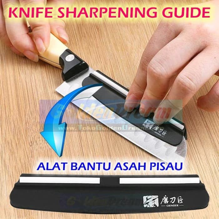 Alat Bantu Asah Pisau Penyearah Sudut Asahan Knife Sharpening Guide