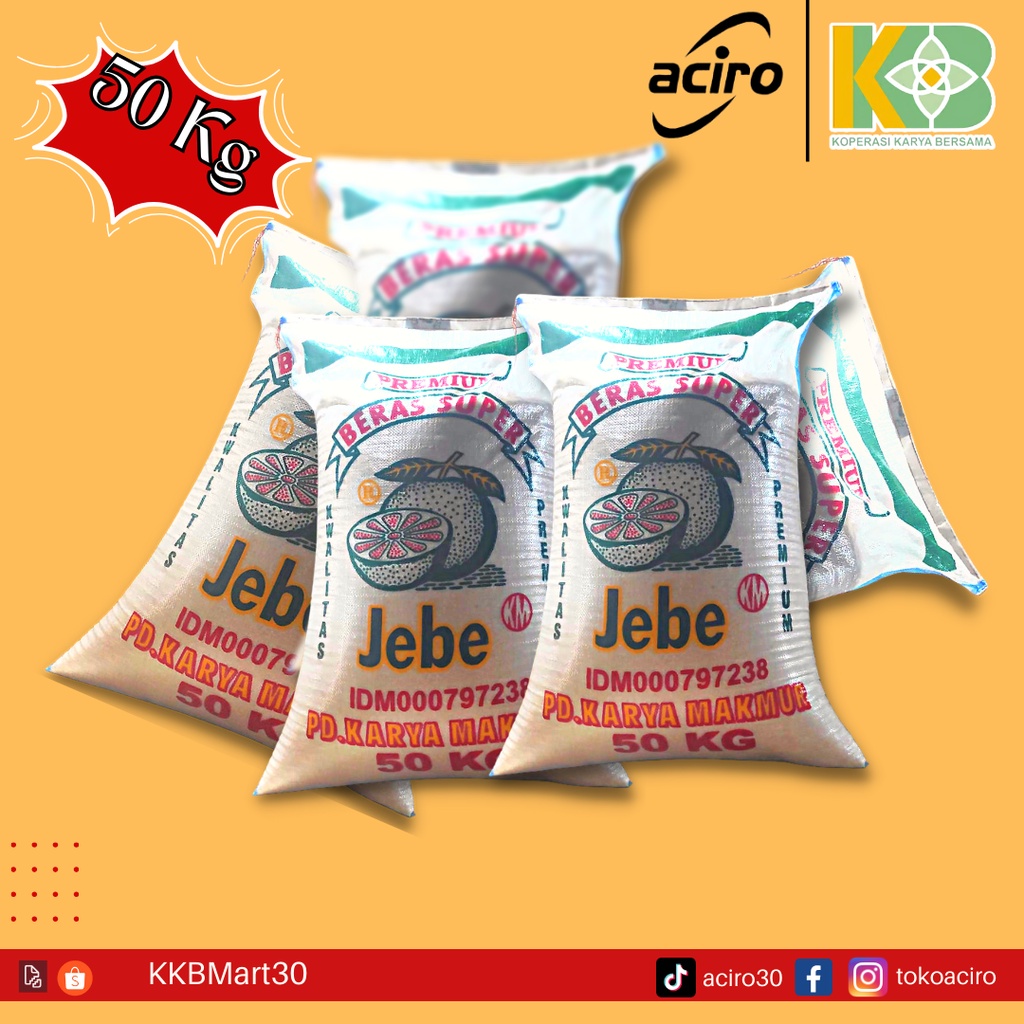 

BERAS JEBE 50KG