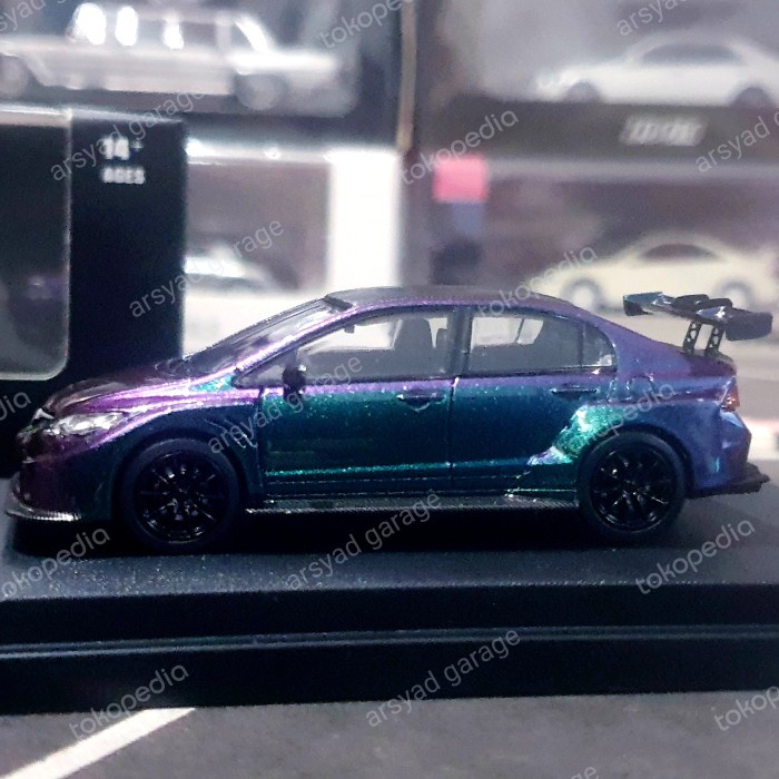 Diecast TPC Honda Civic FD2 Typr R Chameleon Limited Edition LP27