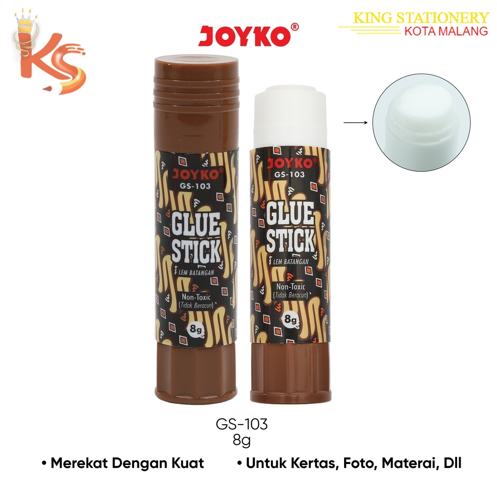 

( KS ) Glue Stick Lem Batang Batik Joyko GS-103 Isi 8gr