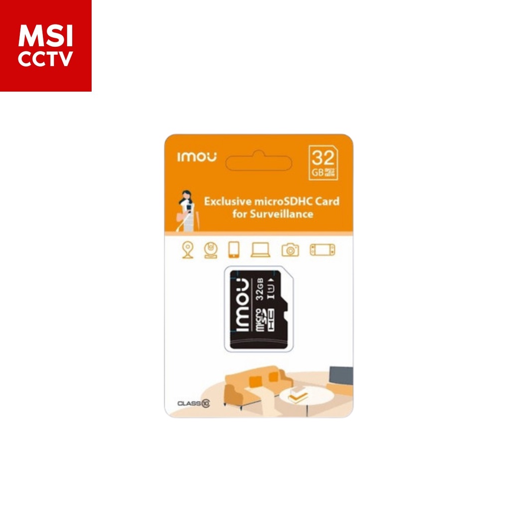 MEMORY CARD MICRO SD CLASS 10 IMOU 32GB ORIGINAL GARANSI RESMI