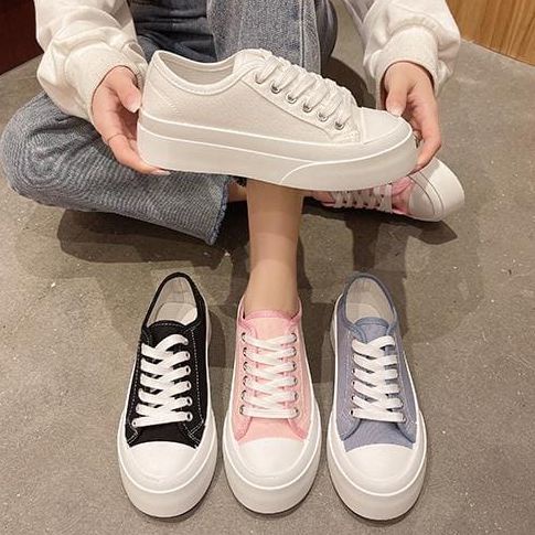 CHARLIE Sneakers Sepatu Sekolah Wanita Model C-Verse Terbaru 2023