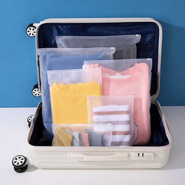 COD - H6012 Travel Pouch Serbaguna Anti Air / Zipper Travel Pouch / Zipper Bag Organizer Waterproof / Tempat Aksesoris Serbaguna