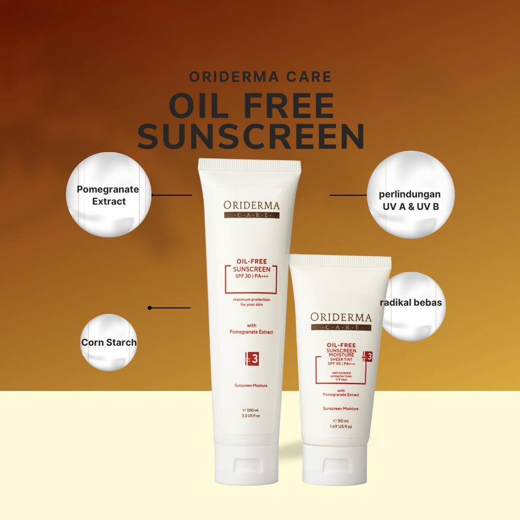 Sunscreen Serie G / Oriderma Care Sunscreen Oil Control Free