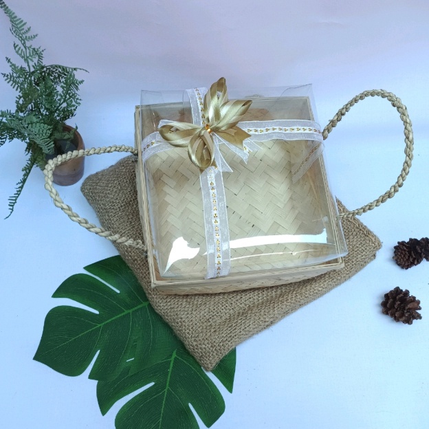 Besek Box packaging premium Pita Berbagai Ukuran I Wadah seserahan sanggang manten kotak hantaran ni