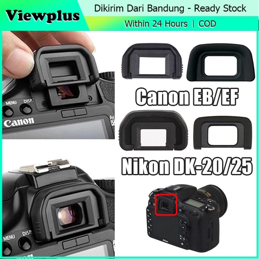 Eyecup Canon Nikon EF/EB/DK-2/DK25 Karet Viewfinder Eyepiece canon D7100 D7000 D90 D80
