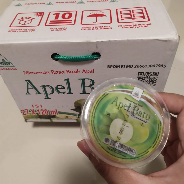 

BEST SELLER Sari Apel Batu Panorama 120 ml 1 dus isi 27 Jeruk Nipis