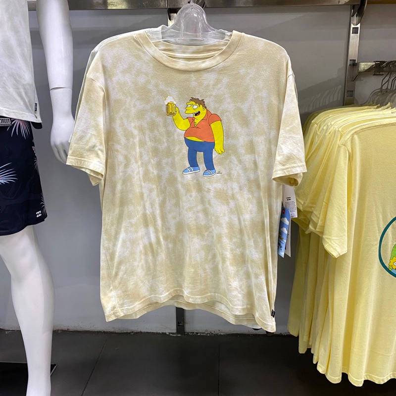 Kaos Billabong The Simpsons Barney Tee Original