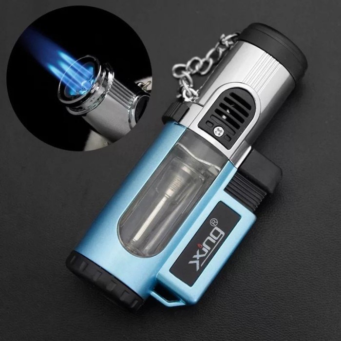 Korek Api Gas Flame Api 3 Jet Korek Gas Las Korek api antik Korek vintage Korek bara Korek antik - B