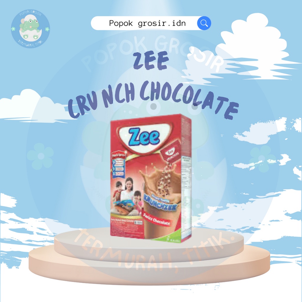 

₊˚✶POSIR₊˚✶ Zee KrunchZee Swizz Chocolate Milk 337.5gr