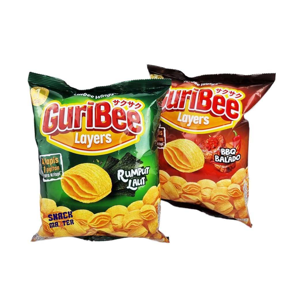 

GuriBee Layers Snack JUMBO - Netto 68 gr.