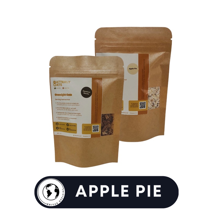 

Sereal Overnight Oats Premix Apple Pie - 220 Gram