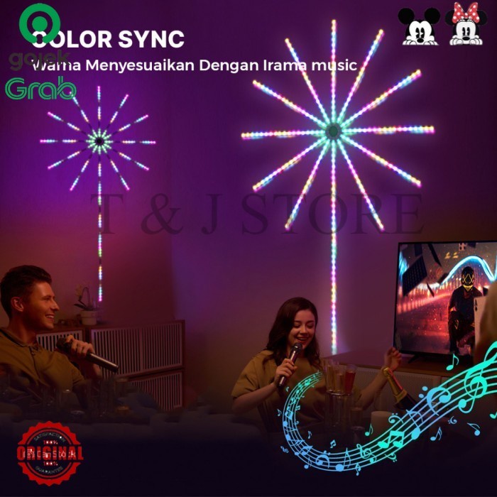 LED Starlight | Lampu Ikuti Irama Suara ORI TJ