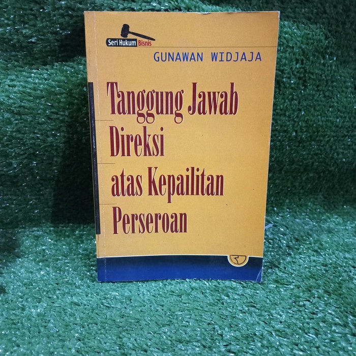 Buku Tanggung Jawab Direksi Atas Kepailitan Perseroan