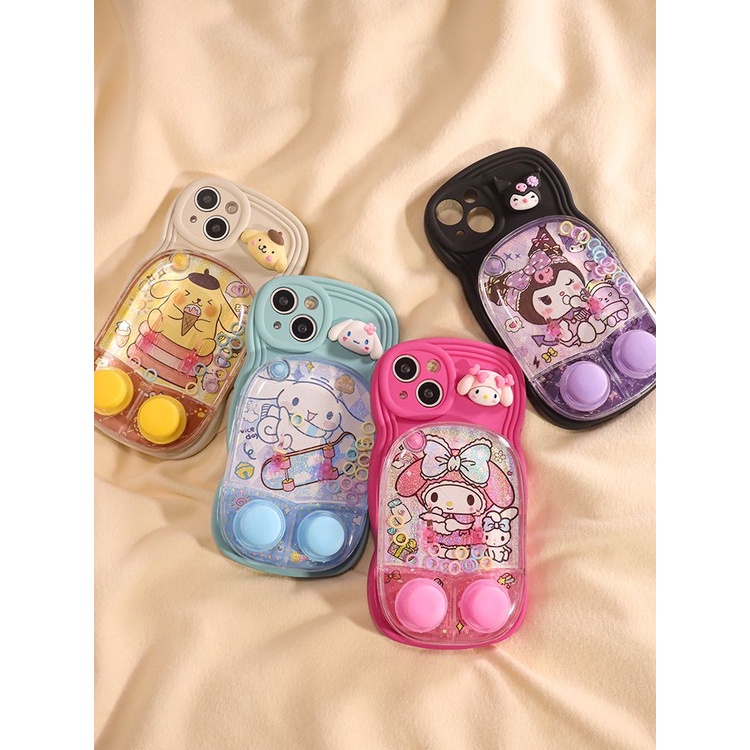 Case hp sanrio iphone 11 / 12 /13 / 14 pro max / case hp sanrio korea jepang Lucu
