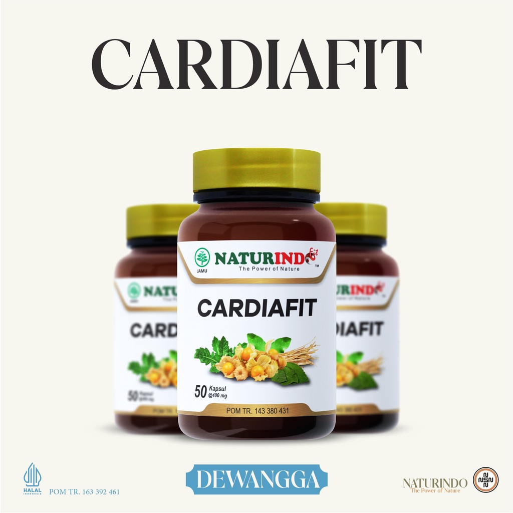 

Cardiafit (Herbal untuk Perawatan Jantung)
