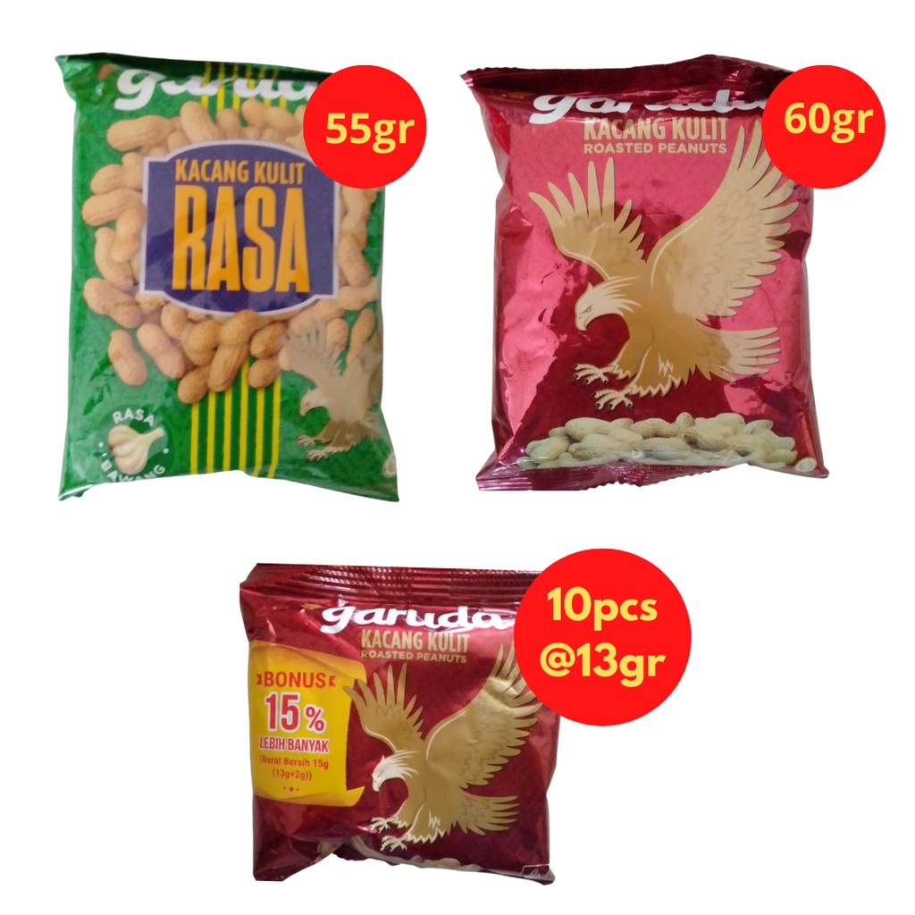 

GARUDA FOOD KACANG KULIT @RIZKYSTORE#