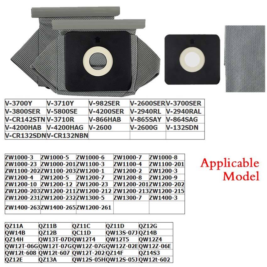 Kantong Debu Universal Dust Bag Vacuum Cleaner Sharp Sanyo Philips Sharp