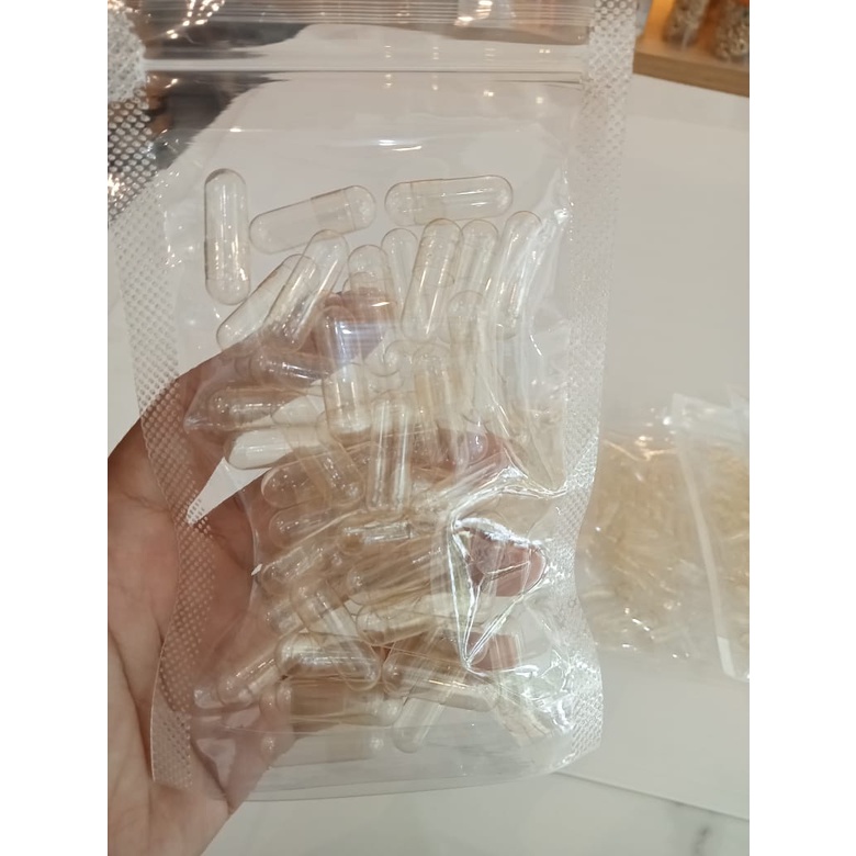 CANGKANG KAPSUL RUMPUT LAUT/KAPSUL VEGAN