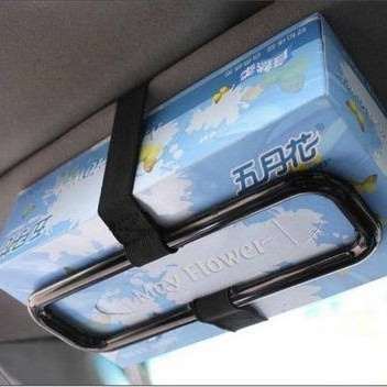 Car Holder Tissue Box Penjepit Tempat Kotak Tisu Mobil Inovatif — 8