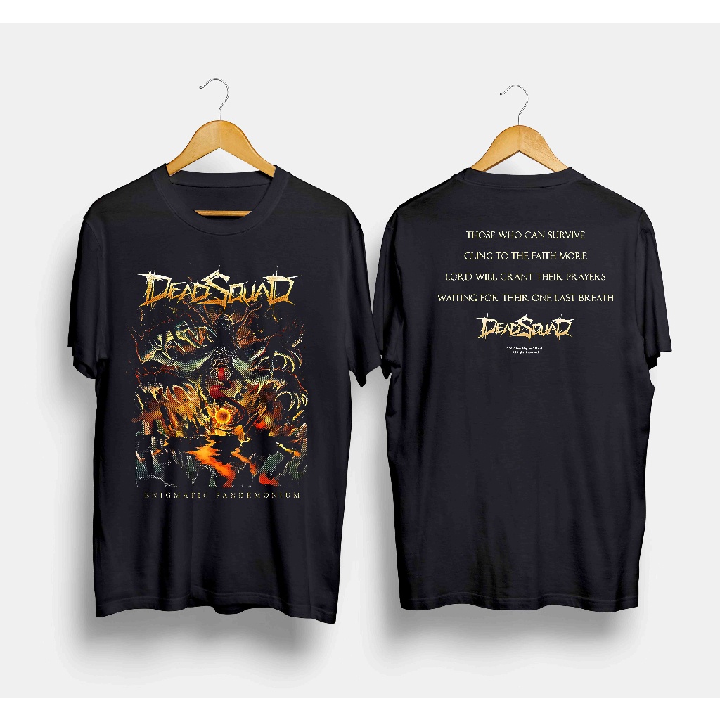 【COD】 NEW Kaos Band Deadsquad Enigmatic Pandemonium KAOS