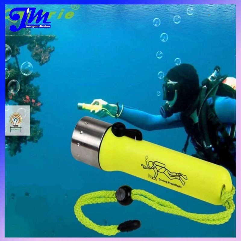 Senter Selam Light Diving Anti Air Senter Bawah Air Senter Penyelam Diving